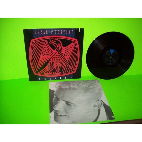 Spear Of Destiny Outland Vinyl LP Record Album 1987 New Wave Post-Punk - Picture 1 of 4
